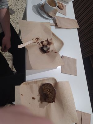 Tasty! at Mimi's Cafe Vegan in Athens