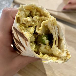 tofu scramble   at Mimi's Cafe Vegan in Athens