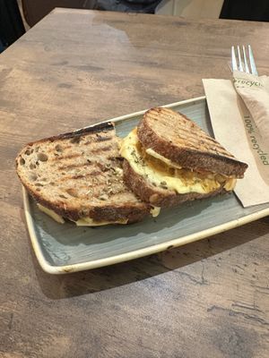 Chick’n Tikka Toastie  at kave in West London
