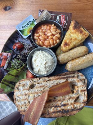 Vegan breakfast   at kave in West London