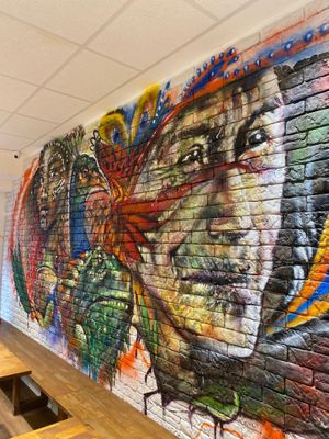 friendly ambiance where everyone is welcome to eat!  at DOA in Munich