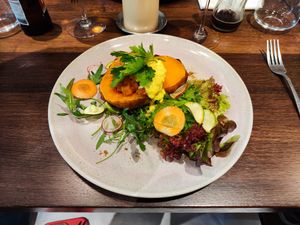 Butternut pumpkin at Hôtel Bourbon in Zurich