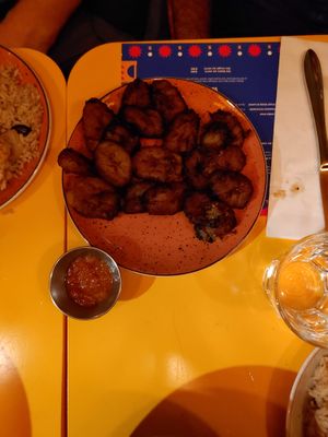Fried plantains at CHERI COCO in Quebec