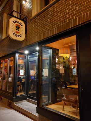 The storefront at CHERI COCO in Quebec