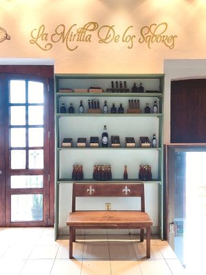 The shop/La tienda at La Mirilla de los Sabores in Oaxaca