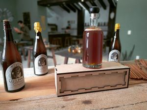 Melipona honey and world unique Melipona mead/Miel de Melipona y único en el mundo hidromiel de melipona at La Mirilla de los Sabores in Oaxaca