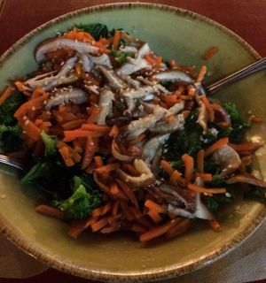 The Udon Miso Masterful.  Perfect bowl on a rainy and cold day.  at Life Alive Organic Cafe in Cambridge