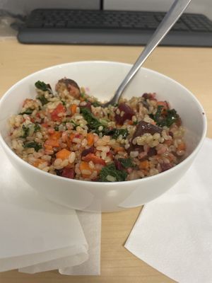   at Life Alive Organic Cafe in Cambridge