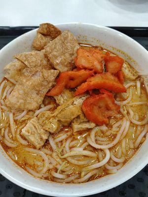Laksa $4.50 at  ABC Vegetarian Food 健康素食 - Tampines in East Singapore