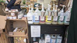 Refill Station at Is It Vegan - Pop up in Burnley