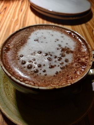 Chai tea at Radharane - Gedimino in Vilnius