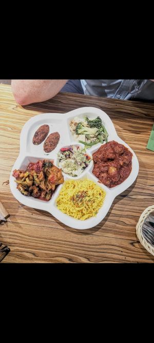 Set lunch offer, all dishes were delicious at Radharane - Gedimino in Vilnius