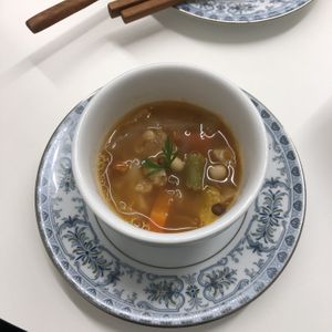 Soup at Sunny Bowl in Seoul