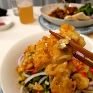 crispy at Sunny Bowl in Seoul