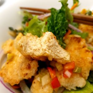 wow... texture is great at Sunny Bowl in Seoul