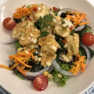 Bean Chicken Salad   at Sunny Bowl in Seoul