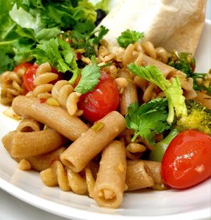 lemon pasta at Sunny Bowl in Seoul