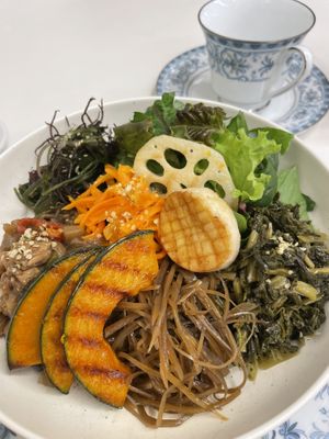 Tempeh Bean Paste Rice Bowl  at Sunny Bowl in Seoul