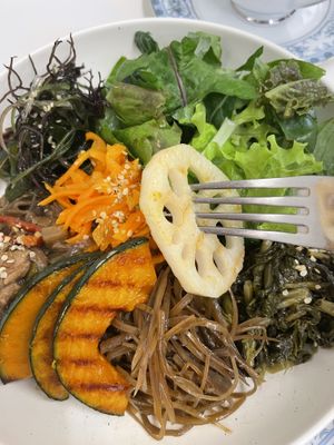 Tempeh Bean Paste Rice  at Sunny Bowl in Seoul
