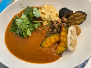 Delicious curry.    at Sunny Bowl in Seoul