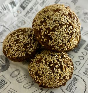 Stuffed falafel  at Operation Falafel in Dubai