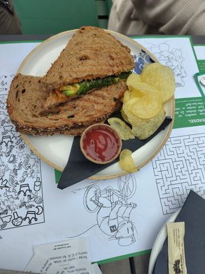 Avocado tosti at Kruim in Gouda