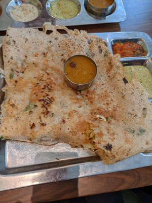 Yummy dosa at Saravanaa Bhavan in Berlin