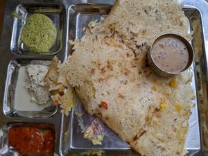 Yummy dosa! at Saravanaa Bhavan in Berlin