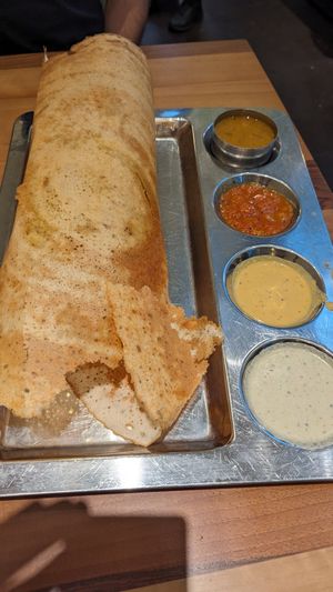 . at Saravanaa Bhavan in Berlin