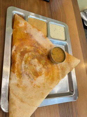   at Saravanaa Bhavan in Berlin