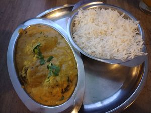 Vegetable kofta at Saravanaa Bhavan in Berlin
