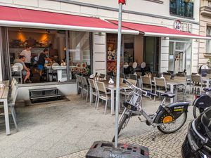 Outside of LIU Nudelhaus at Liu in Berlin