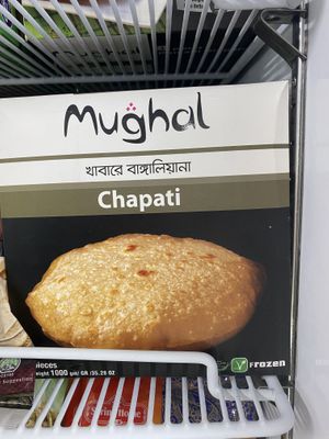 Vegan chapati at Tandoori Market in Luxembourg City