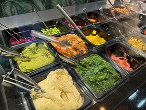 bowl ingredients  at Bali Bowls in Vienna