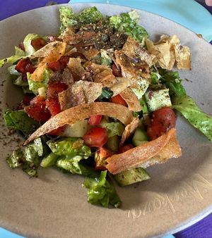 Fattoush  at Nasiba in Buqata