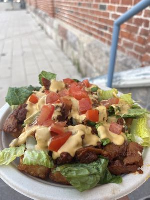 BLT Totchos   at Saucy Cluckers in Boulder