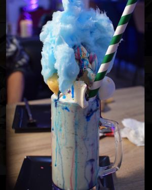 Funfair monster shake  at Oatcakes & Milkshakes in Stone