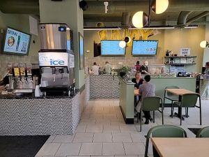 Inside at Green District Salads in Indianapolis