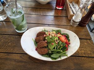 Salad at Makom in Vienna