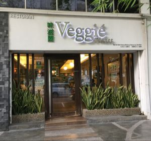 modern and contemporary looking  at Veggie Planet in Malacca