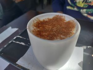 Ouchy $7 for a vegan drink at King's Coffee Shop in Goreme