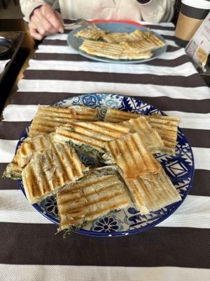 Gozleme   at King's Coffee Shop in Goreme