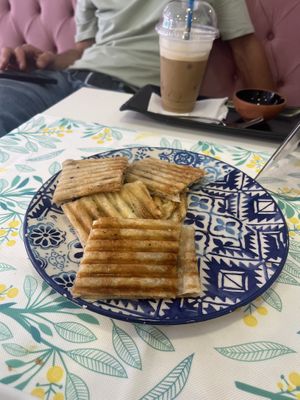 Mushroom gözleme  at King's Coffee Shop in Goreme