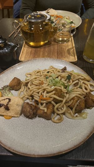 Udon noodles (without egg for vegan)  at KitchA - Sticks & Rolls in Vienna