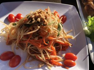 Green Papaya Salad  at Hội An 1608 in San Francisco