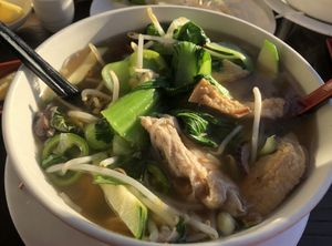 Vegan Pho Soup  at Hội An 1608 in San Francisco