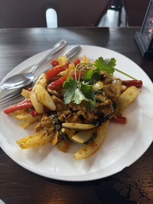 Stir Fried Vegan Chicken  at Hội An 1608 in San Francisco
