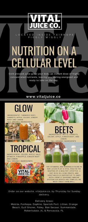 Nutrition On a Cellular Level at Vital Juice Co - Grab-n-go in Fairhope