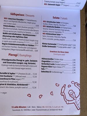   at 15 süße Minuten Café - Bistro in Vienna