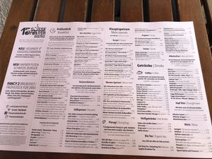 Menu  at 15 süße Minuten Café - Bistro in Vienna